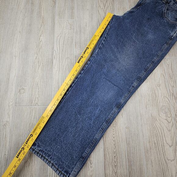 Red Head Jeans Mens 38x32 Blue Denim Fleece Lined Relaxed Fit Warm Winter Pants - Picture 8 of 8